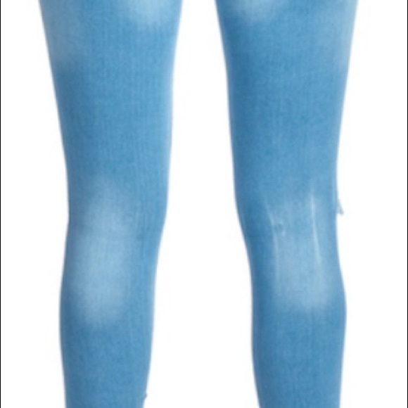 Distressed Fringe Jeans - Picture 3 of 5